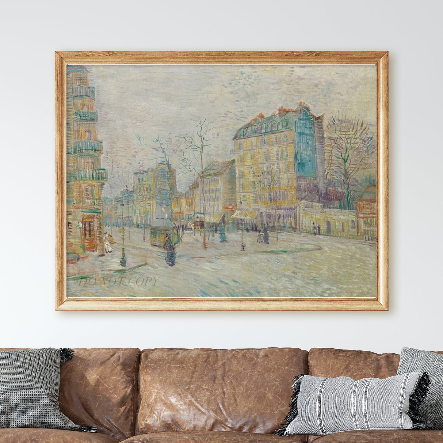 Boulevard de Clichy (1887) by Van Gogh
