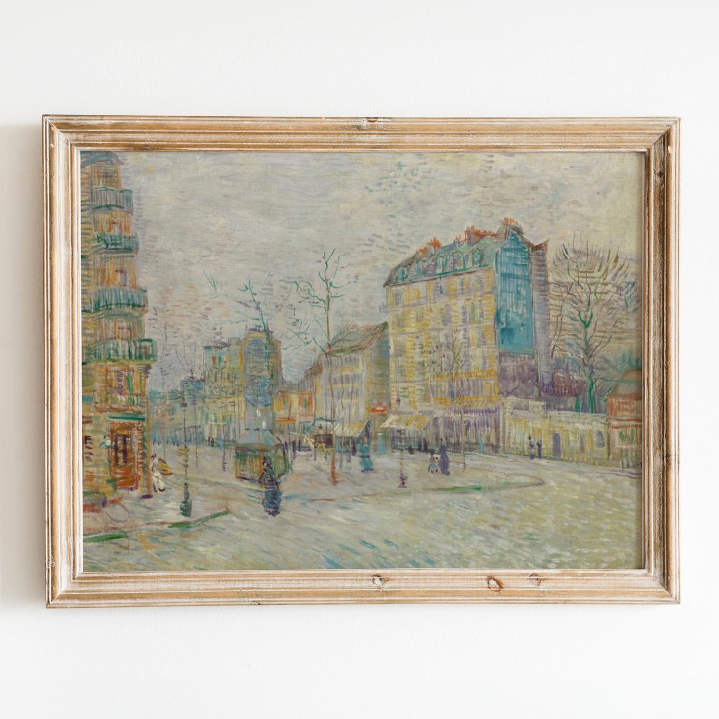 Boulevard de Clichy (1887) by Van Gogh