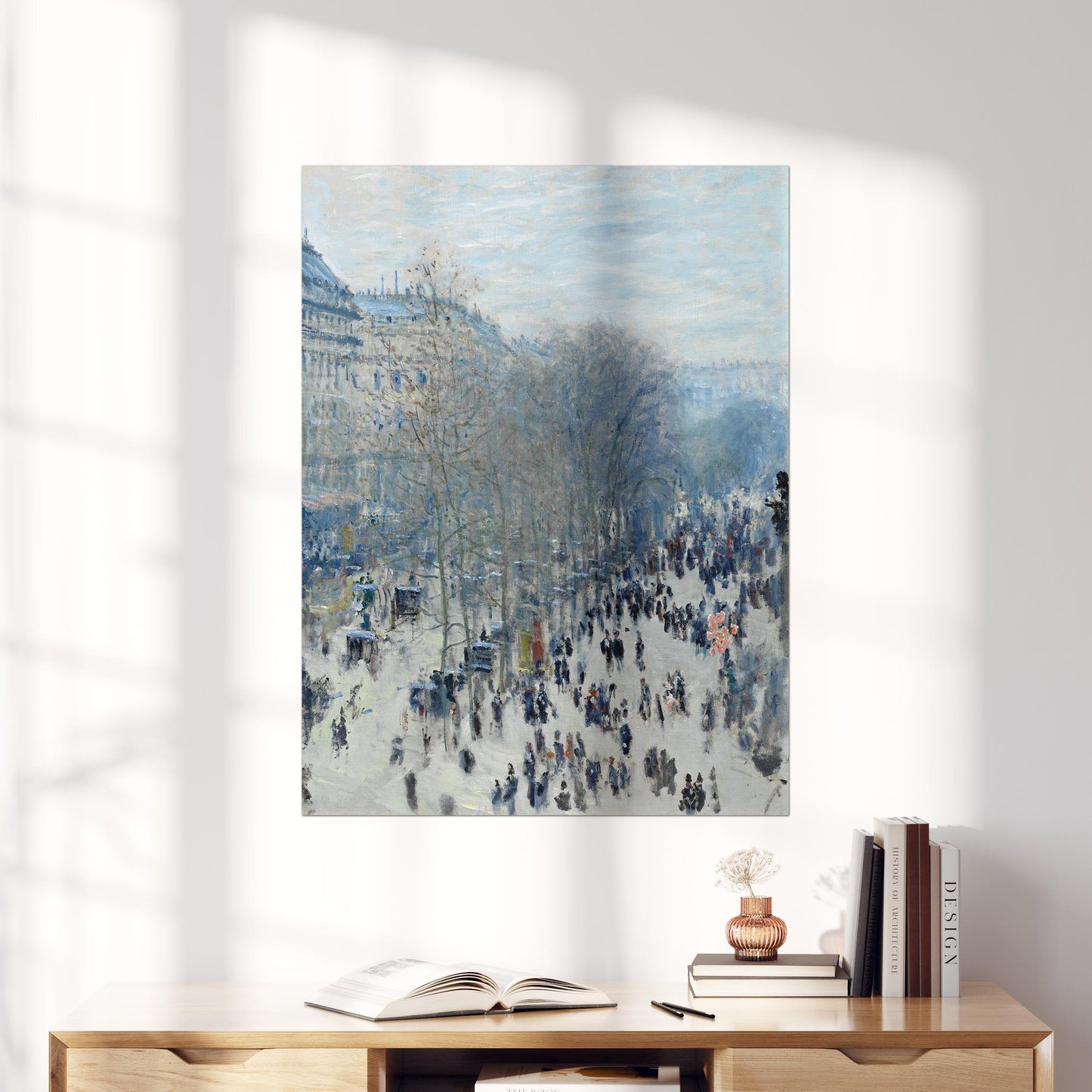 Boulevard des Capucines by Claude Monet