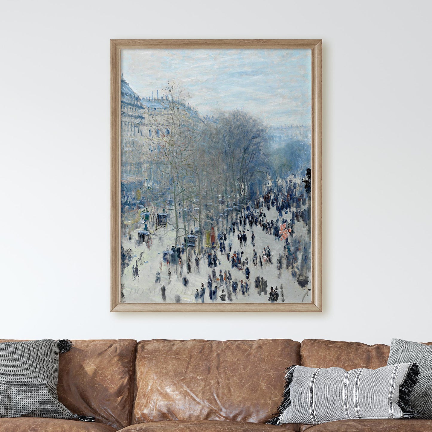Boulevard des Capucines by Claude Monet