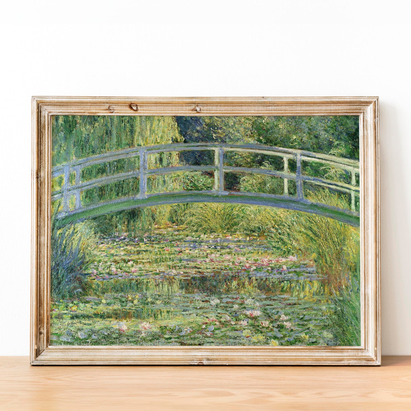 Bridge over a Pond of Water Lilies by Claude Monet