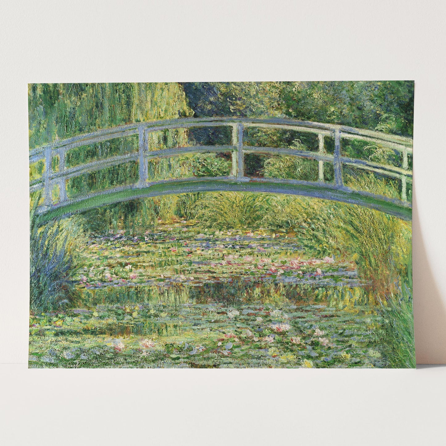 Bridge over a Pond of Water Lilies by Claude Monet
