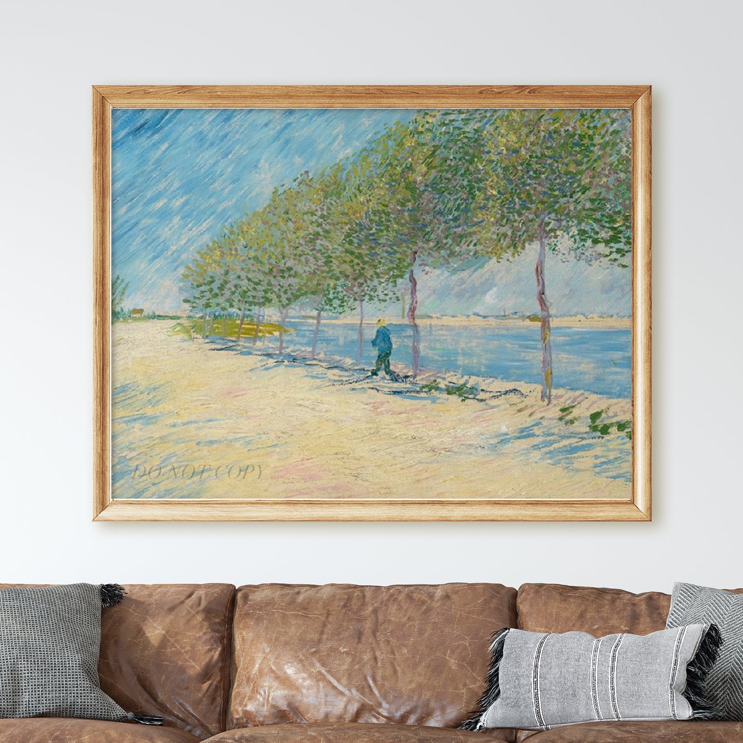 By the Seine (1887) by Van Gogh