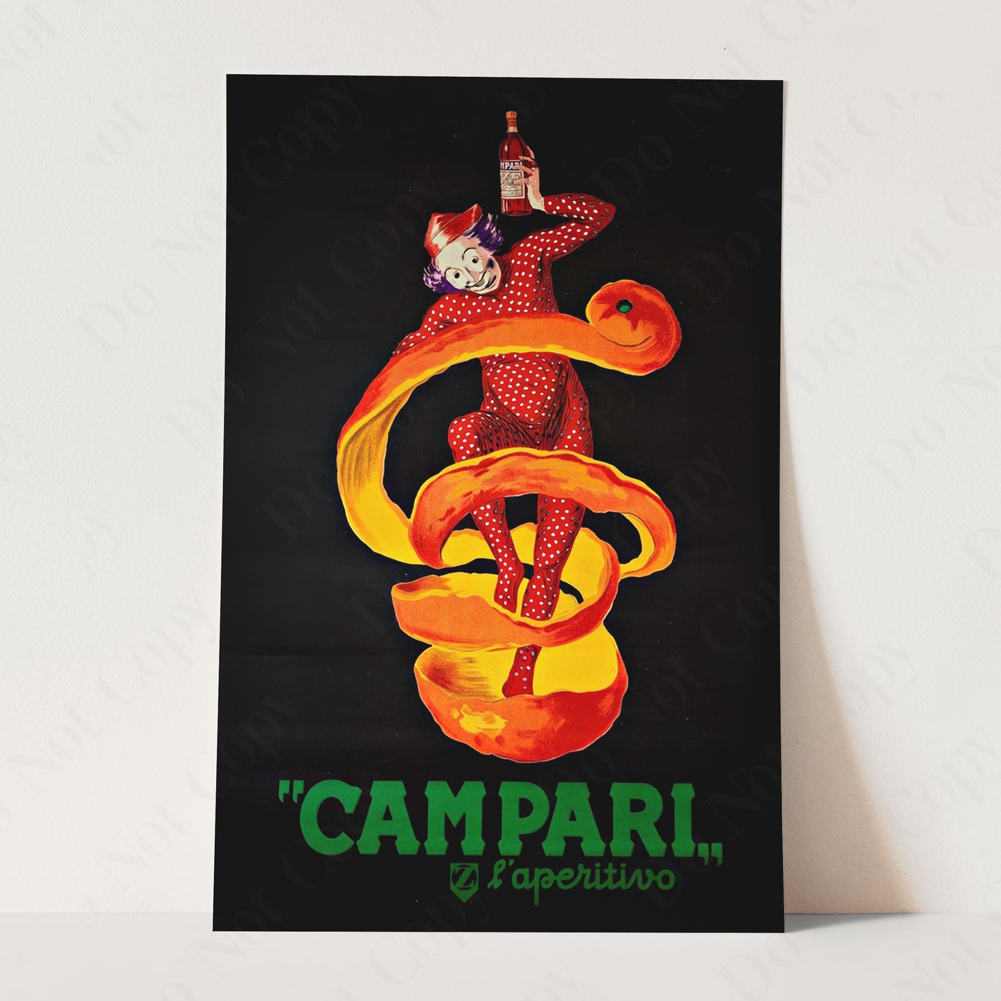Campari Aperitif Aperitivo Vintage