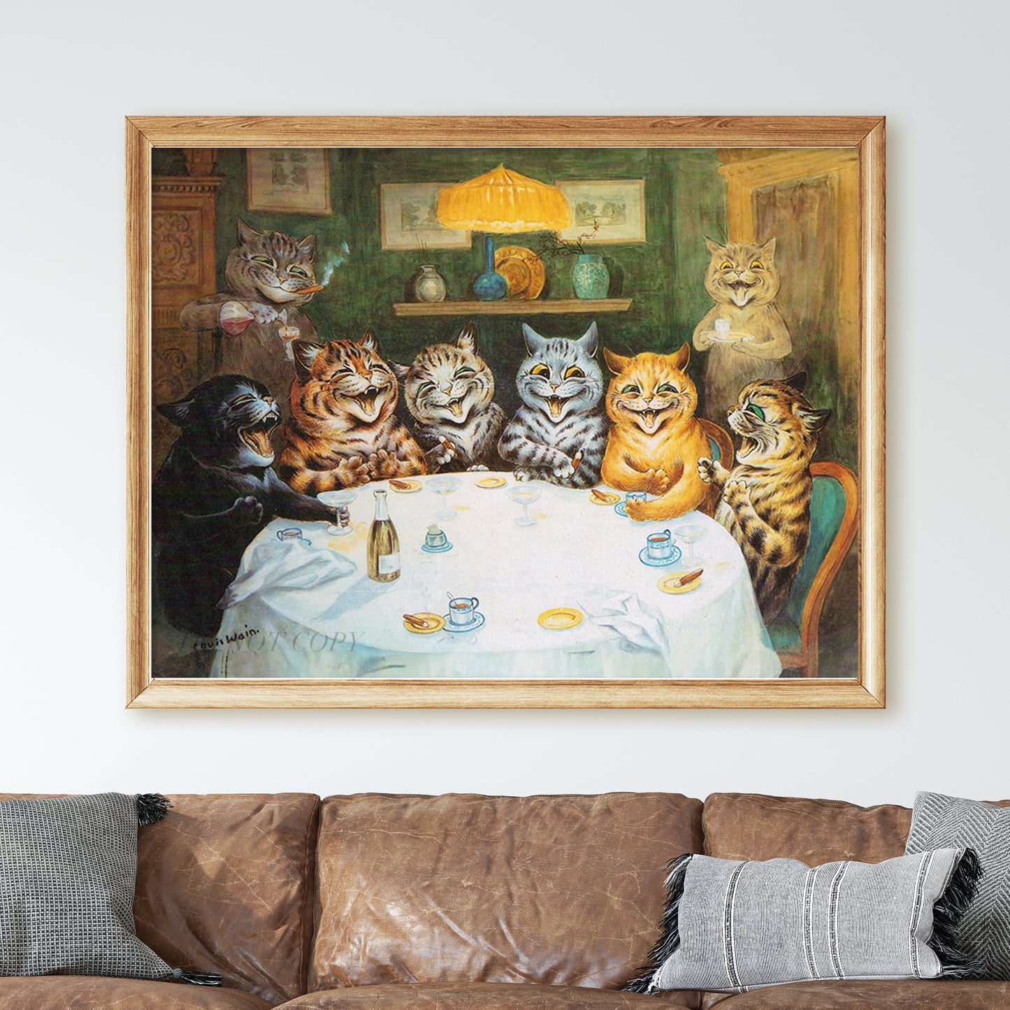Cats Drinking