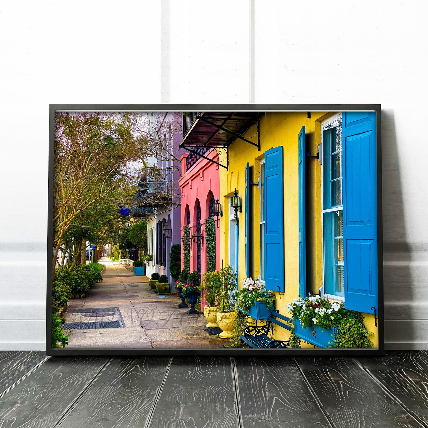 Charleston Rainbow Row South Carolina