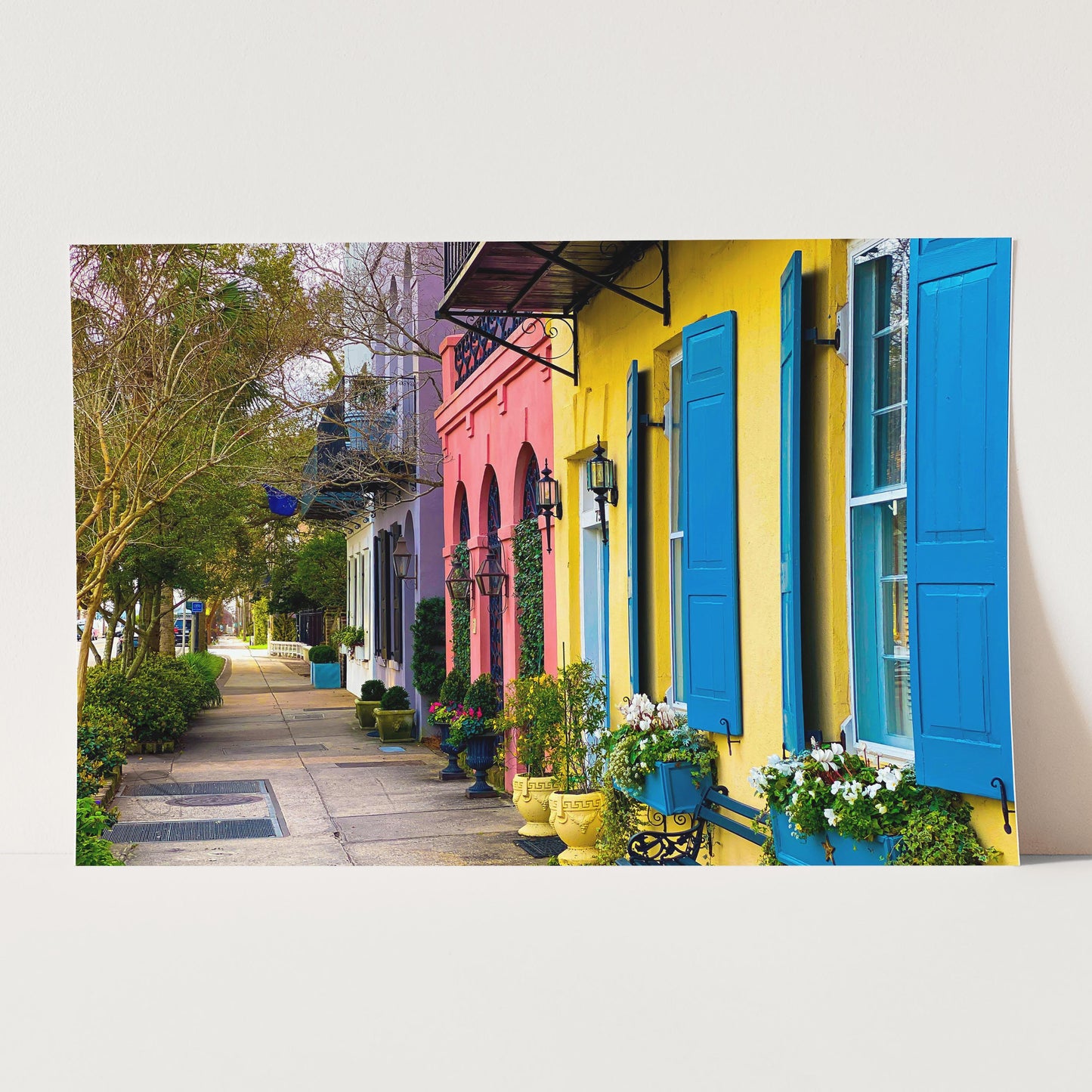 Charleston Rainbow Row South Carolina