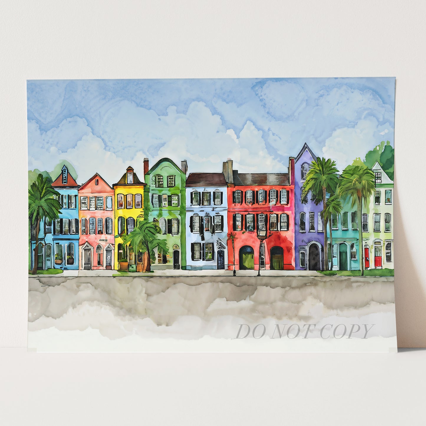 Charleston Rainbow Row, South Carolina