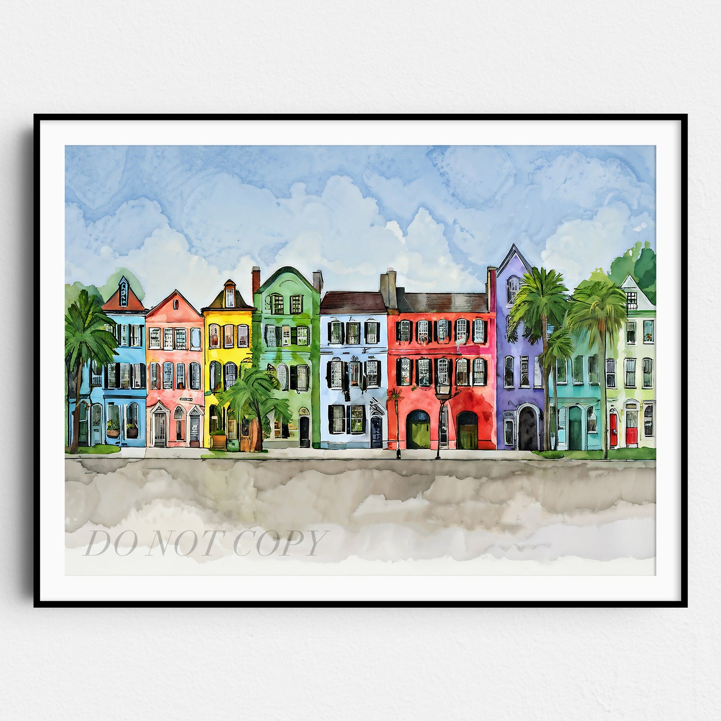 Charleston Rainbow Row, South Carolina