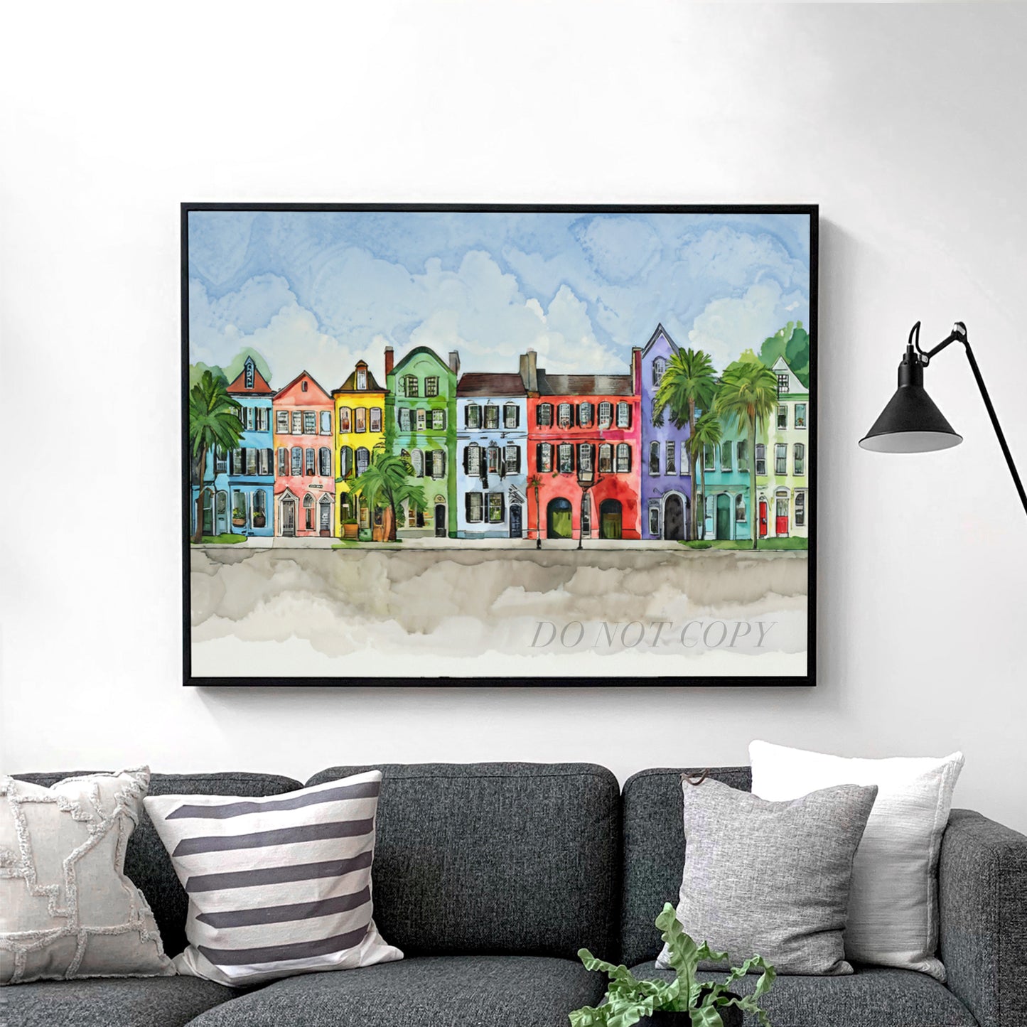 Charleston Rainbow Row, South Carolina