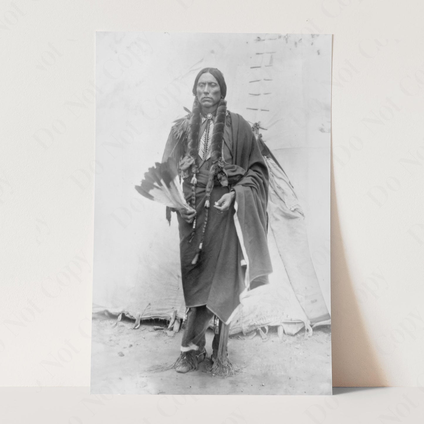 Chief Quanah Parker Of The Kwahadi Comanche