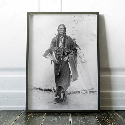 Chief Quanah Parker Of The Kwahadi Comanche