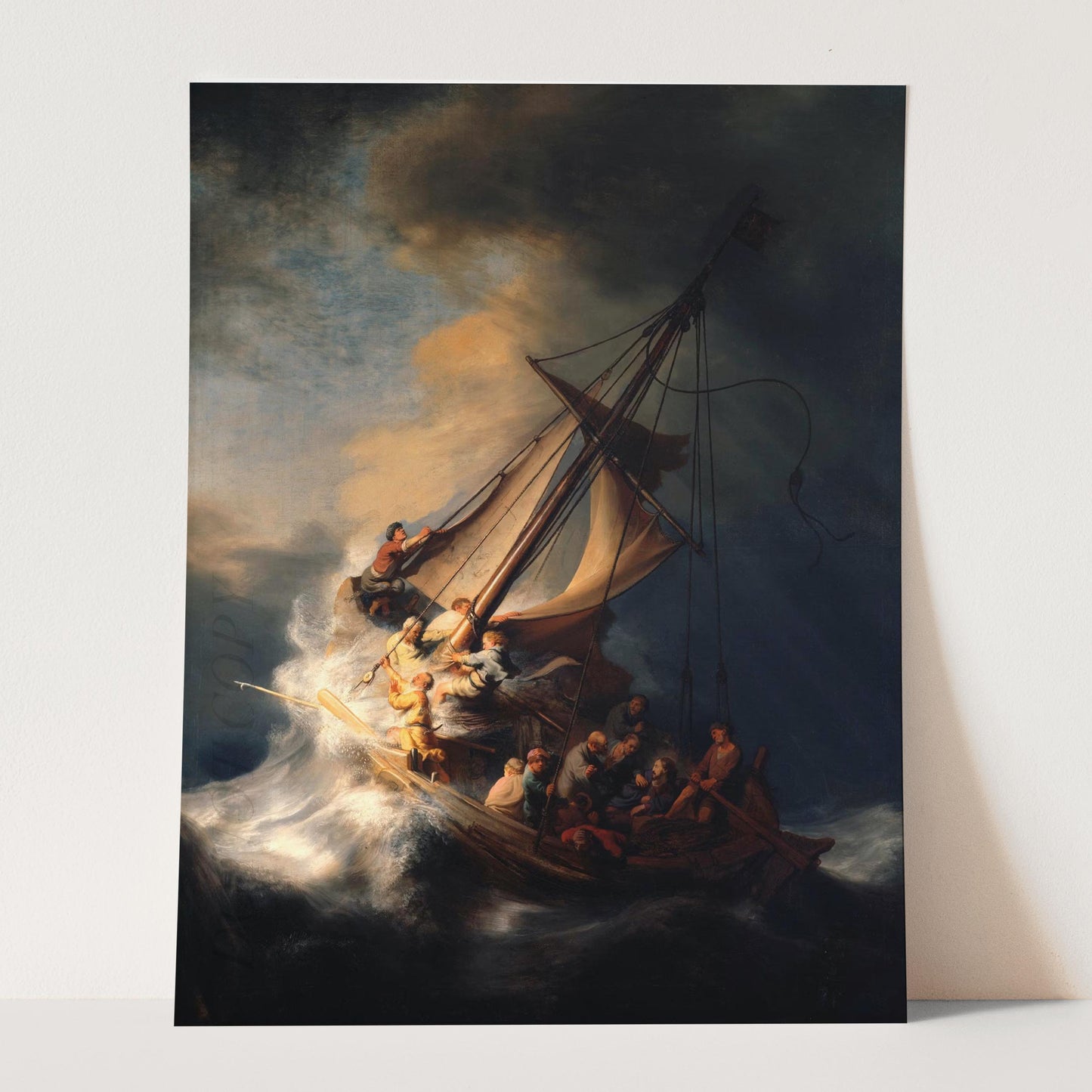 Christ in the Storm on the Sea of Galilee by Rembrandt