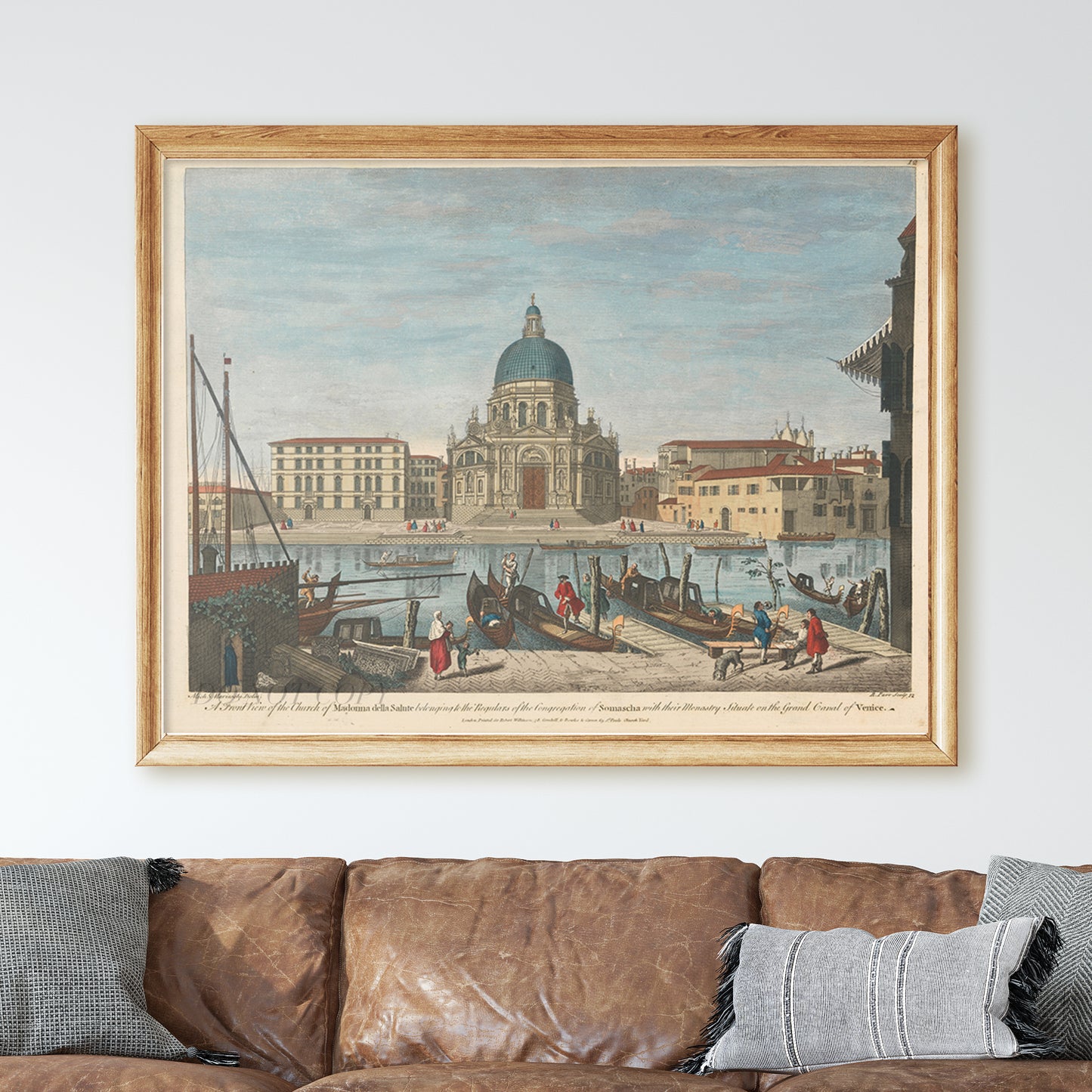 Church of Madonna della Salute on the Grand Canal of Venice