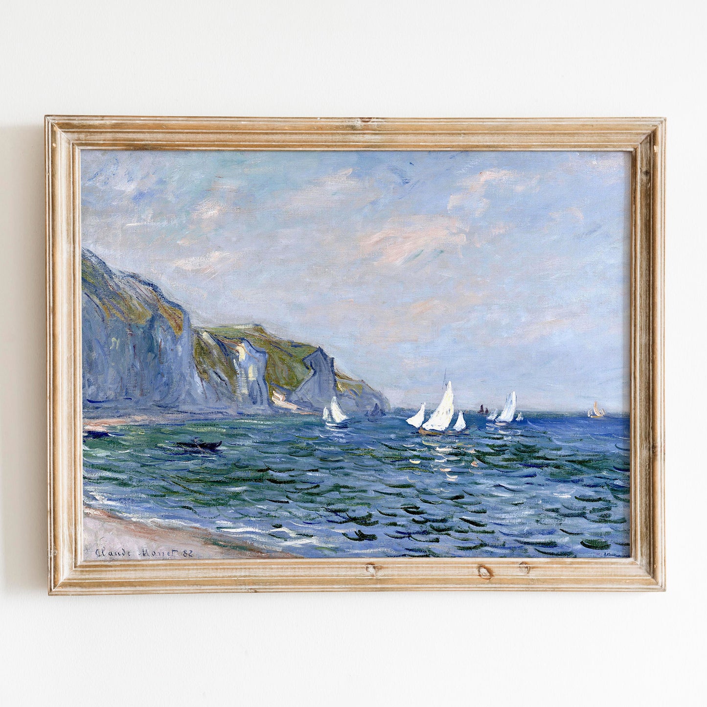 Cliffs and Sailboats