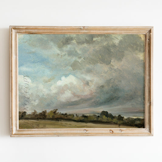 Cloud Study, 1821 by John Constable