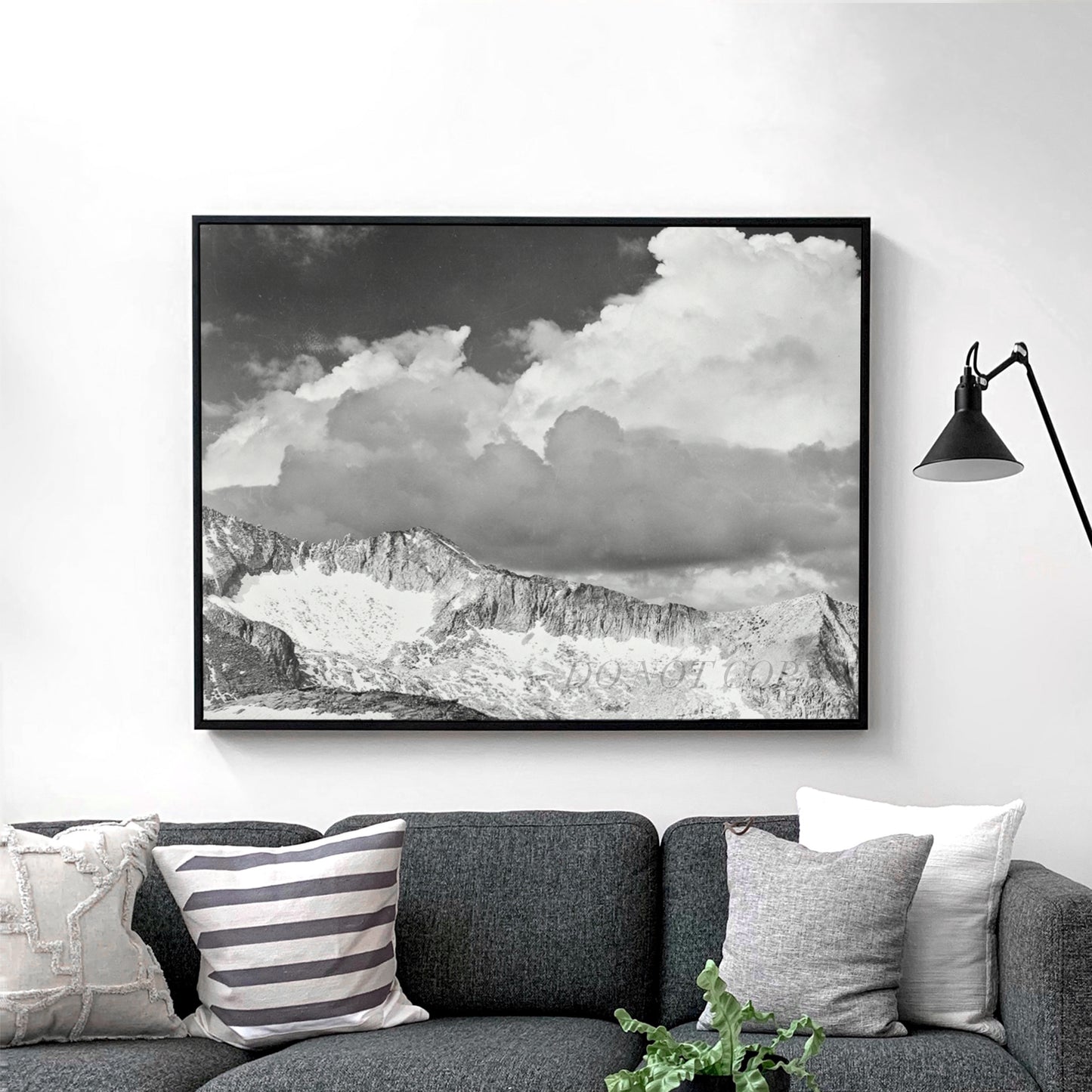 Clouds - White Pass Kings River Canyon by Ansel Adams