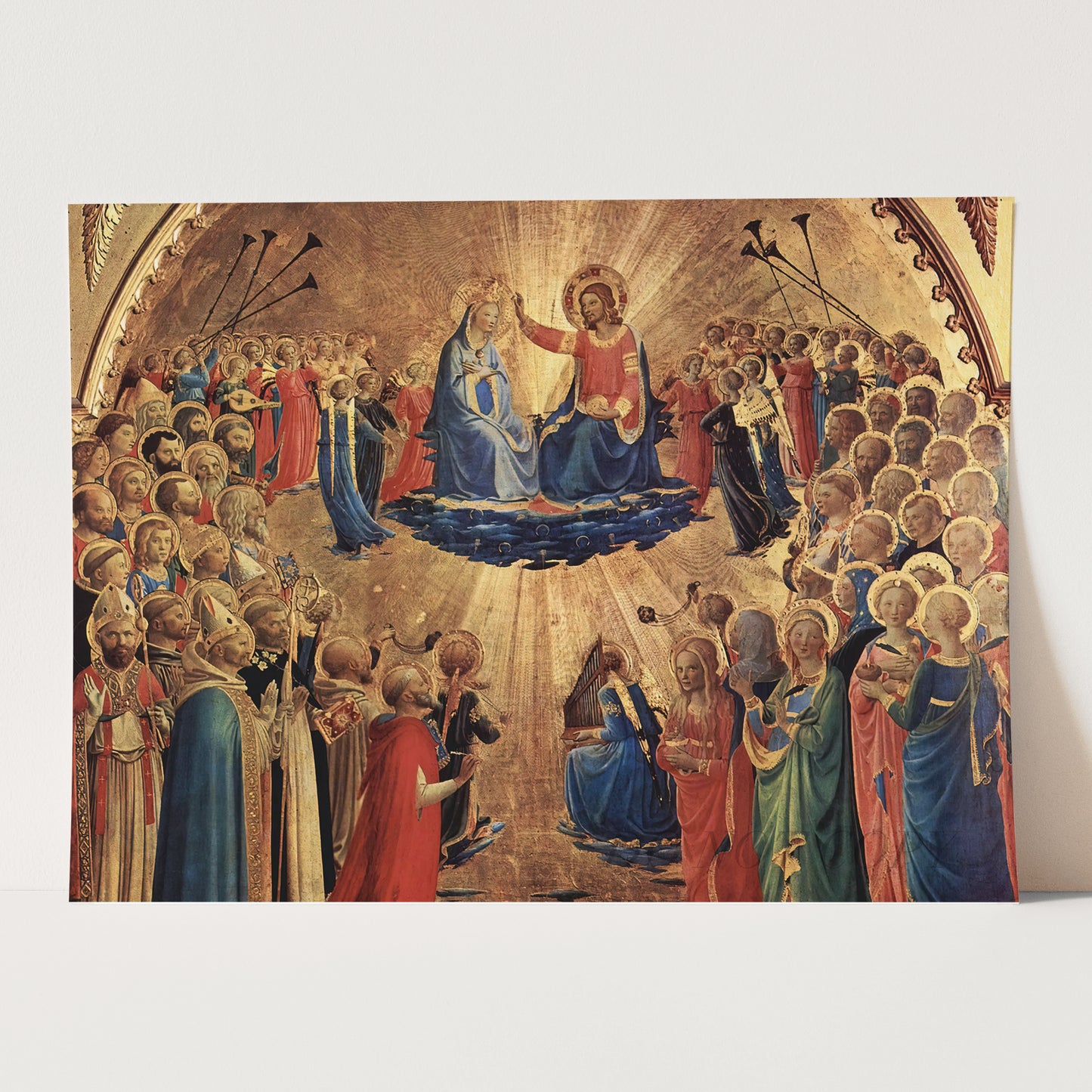Coronation of the Virgin by Fra Angelico