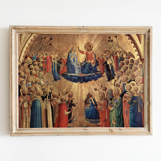 Coronation of the Virgin by Fra Angelico
