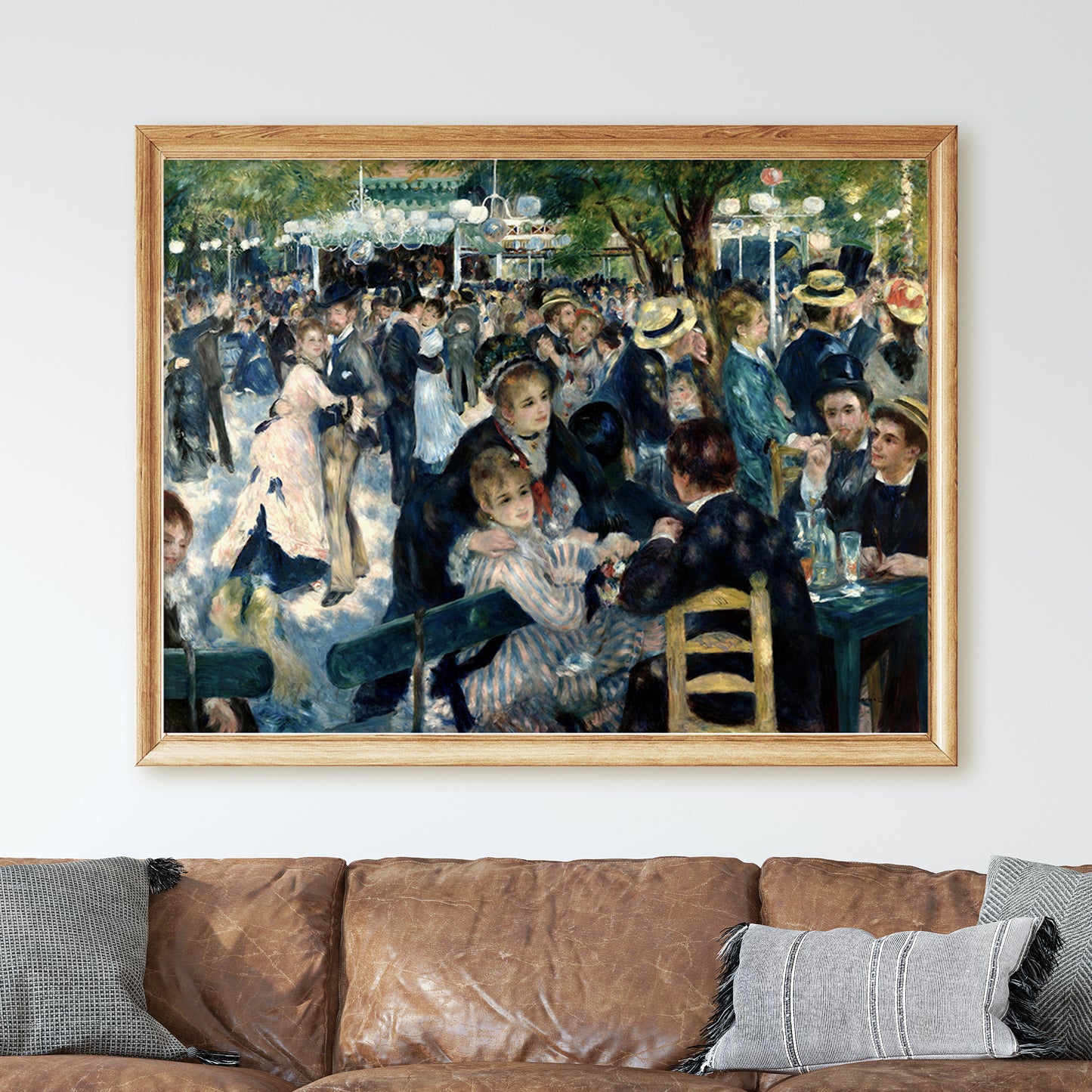 Dance at Le Moulin de la Galette (1876) by Pierre-Auguste Renoir