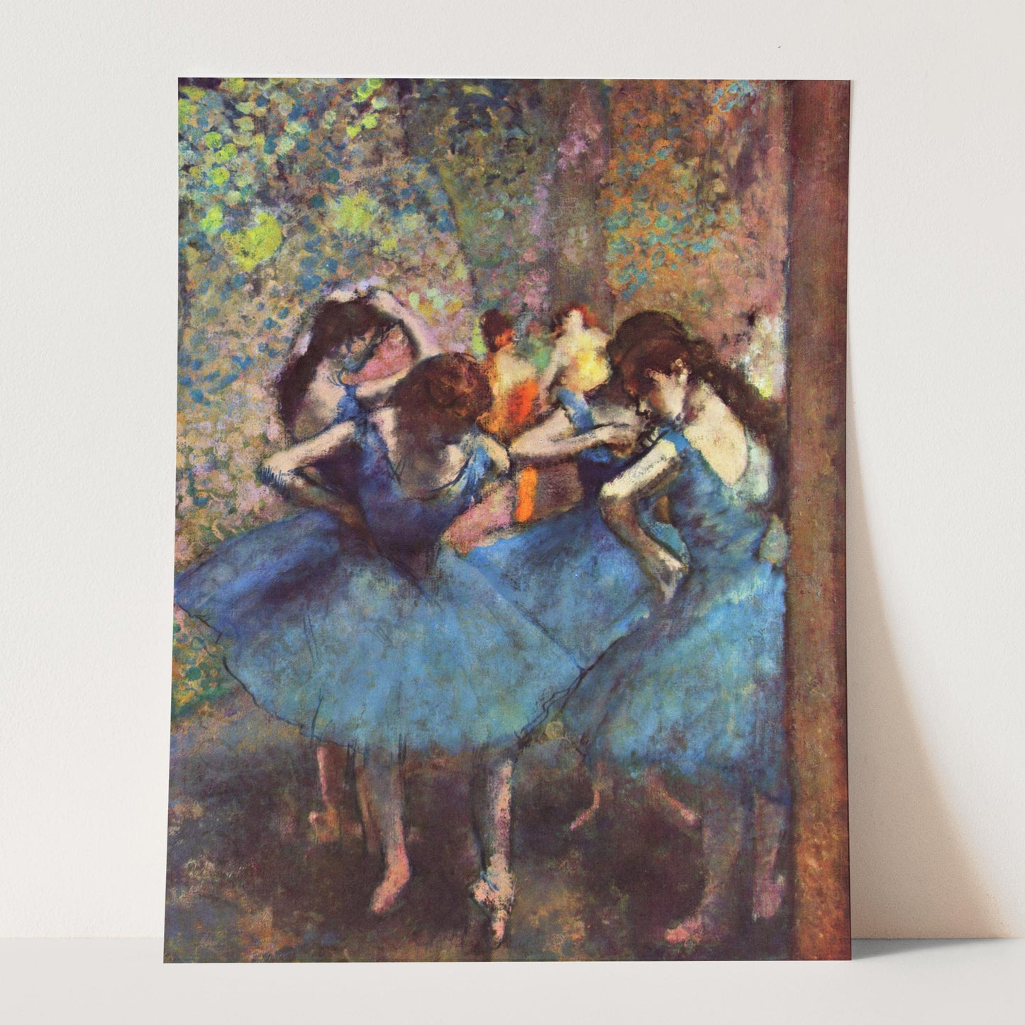 Dancers In Blue 1895 by Edgar Degas