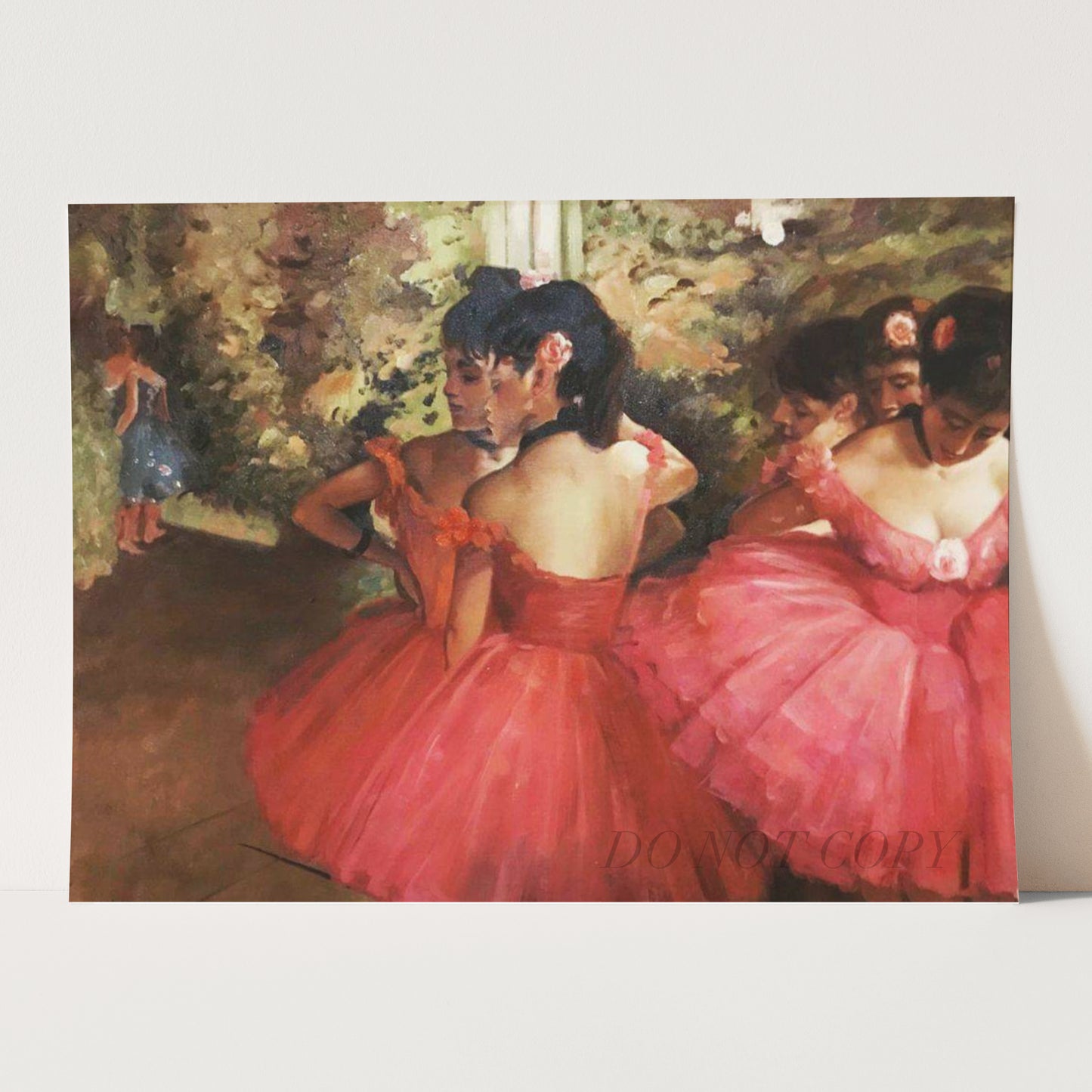 Dancers in Pink by Edgar Degas