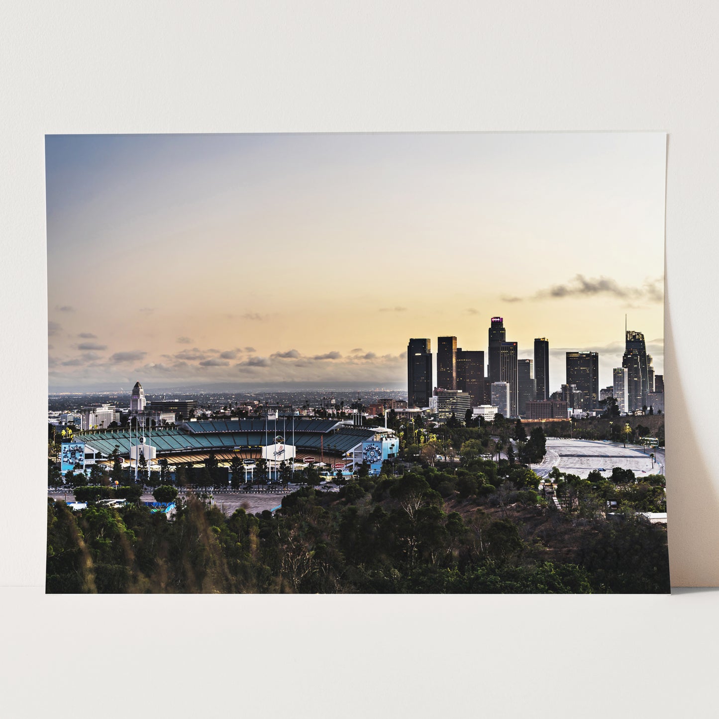 Dodger Stadium & Downtown Los Angeles