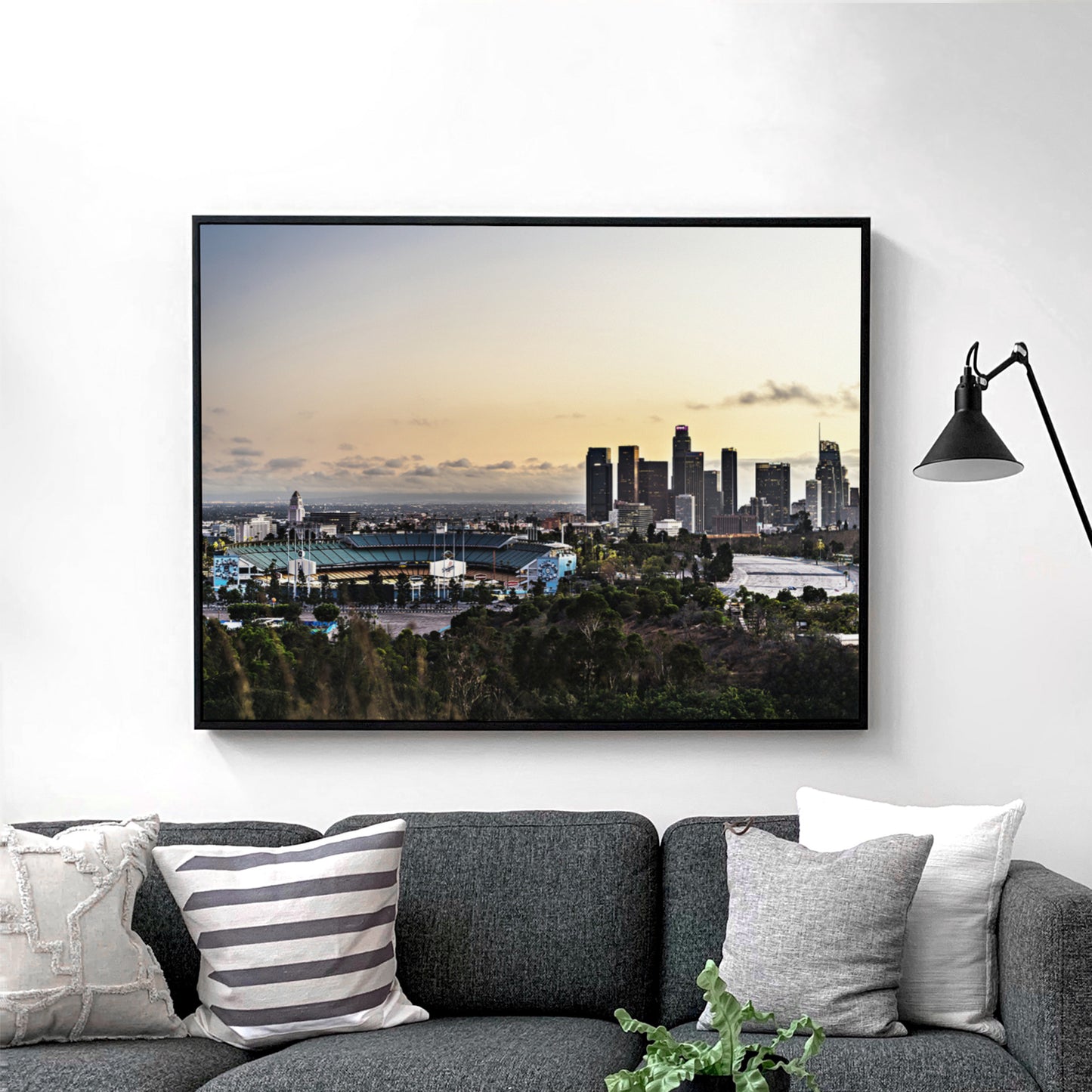 Dodger Stadium & Downtown Los Angeles