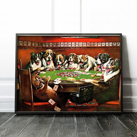 Dogs Playing Cards - Poker Sympathy