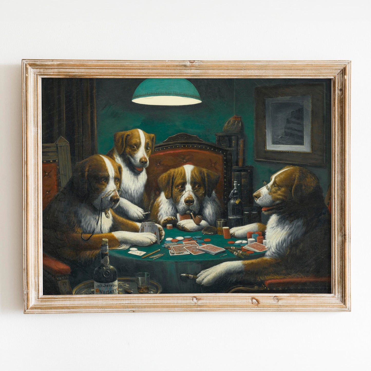 Dogs Playing Poker