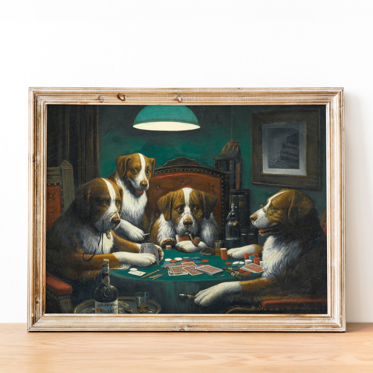 Dogs Playing Poker