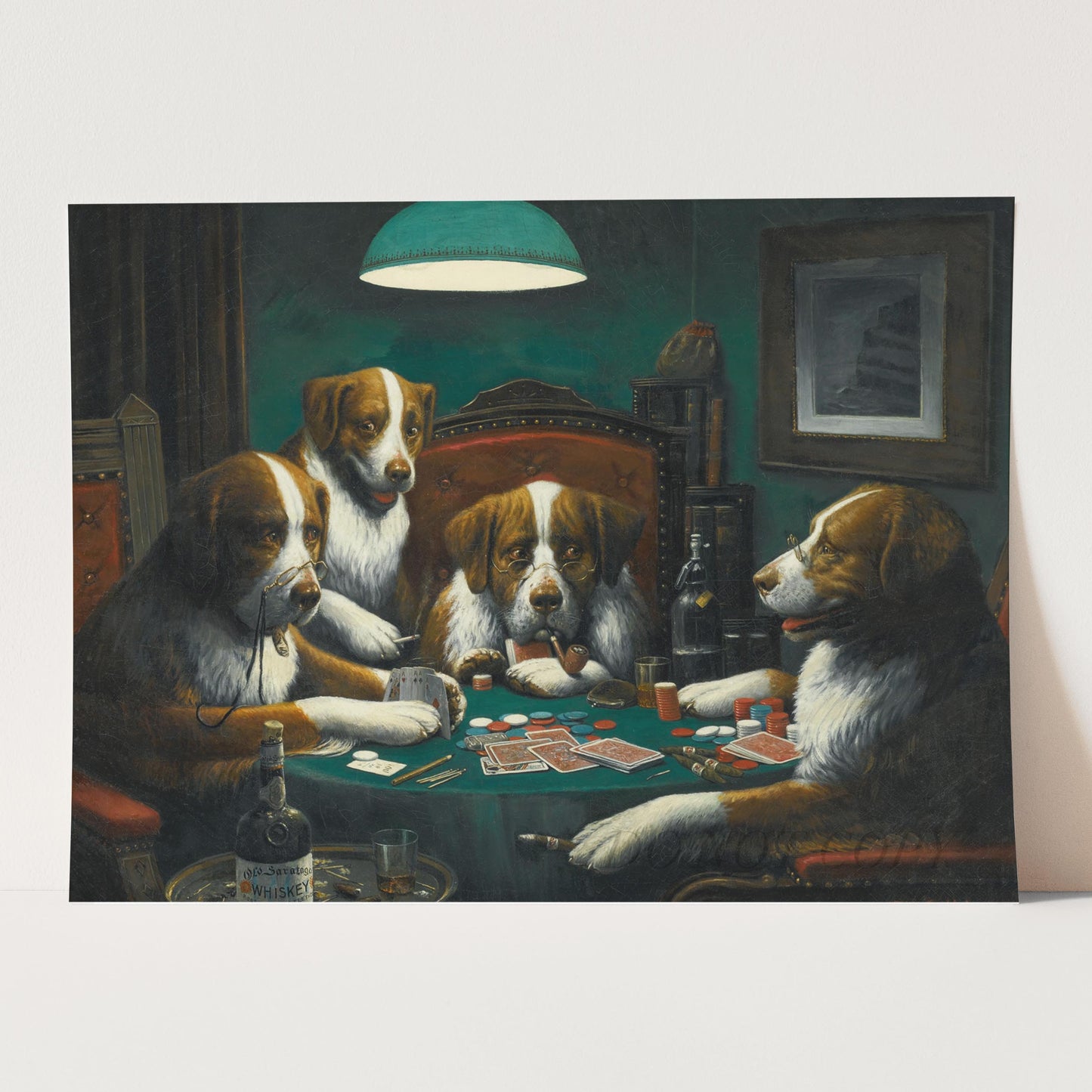 Dogs Playing Poker