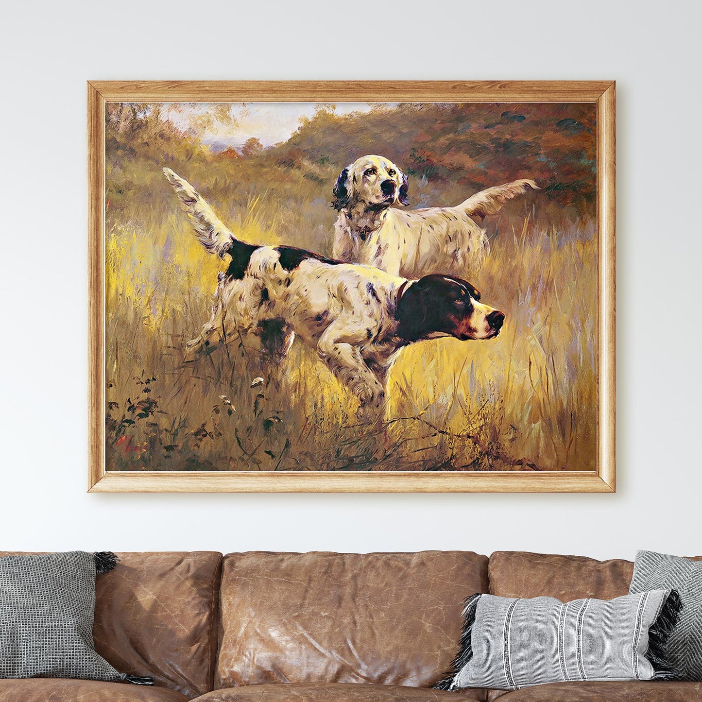 English Setters in the Field