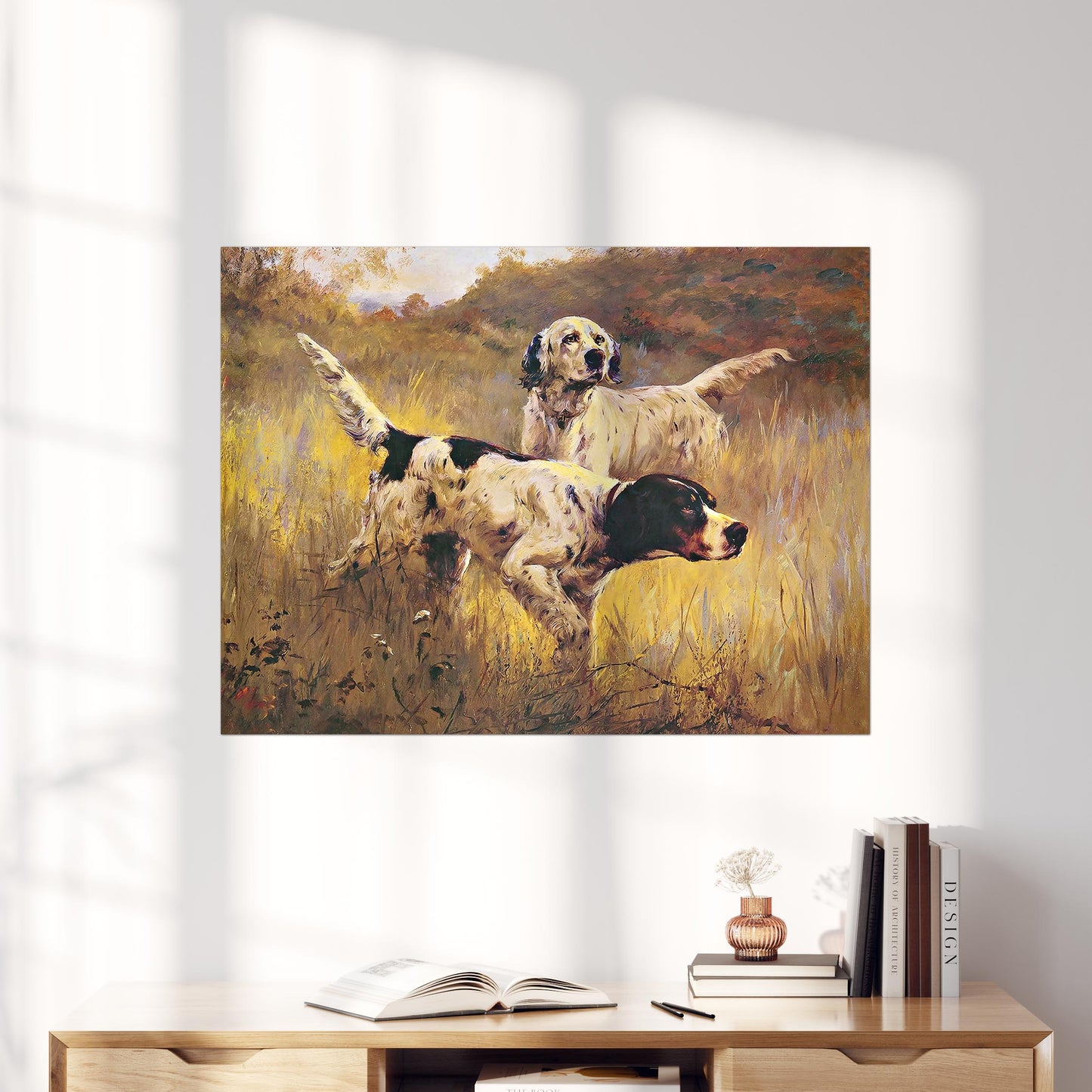 English Setters in the Field