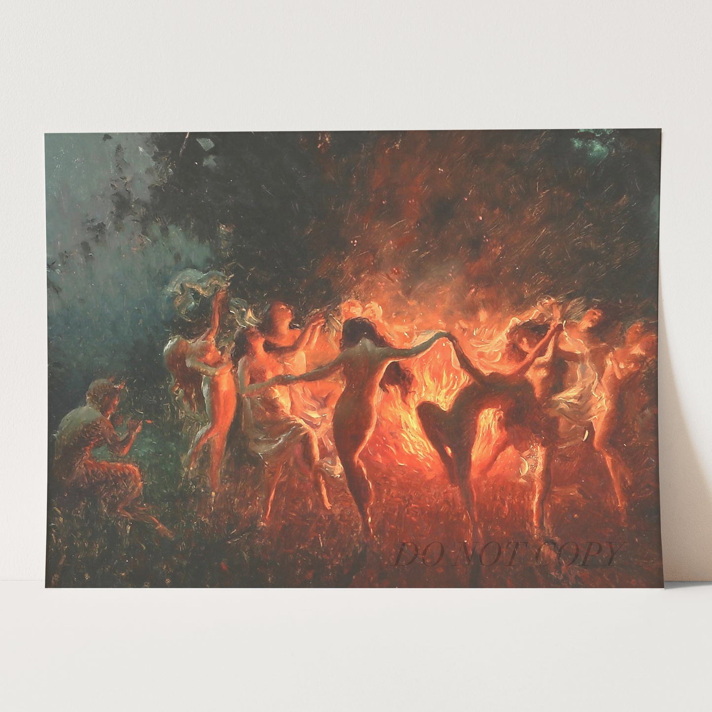 Fire Dance 1889 by Joseph Tomanek