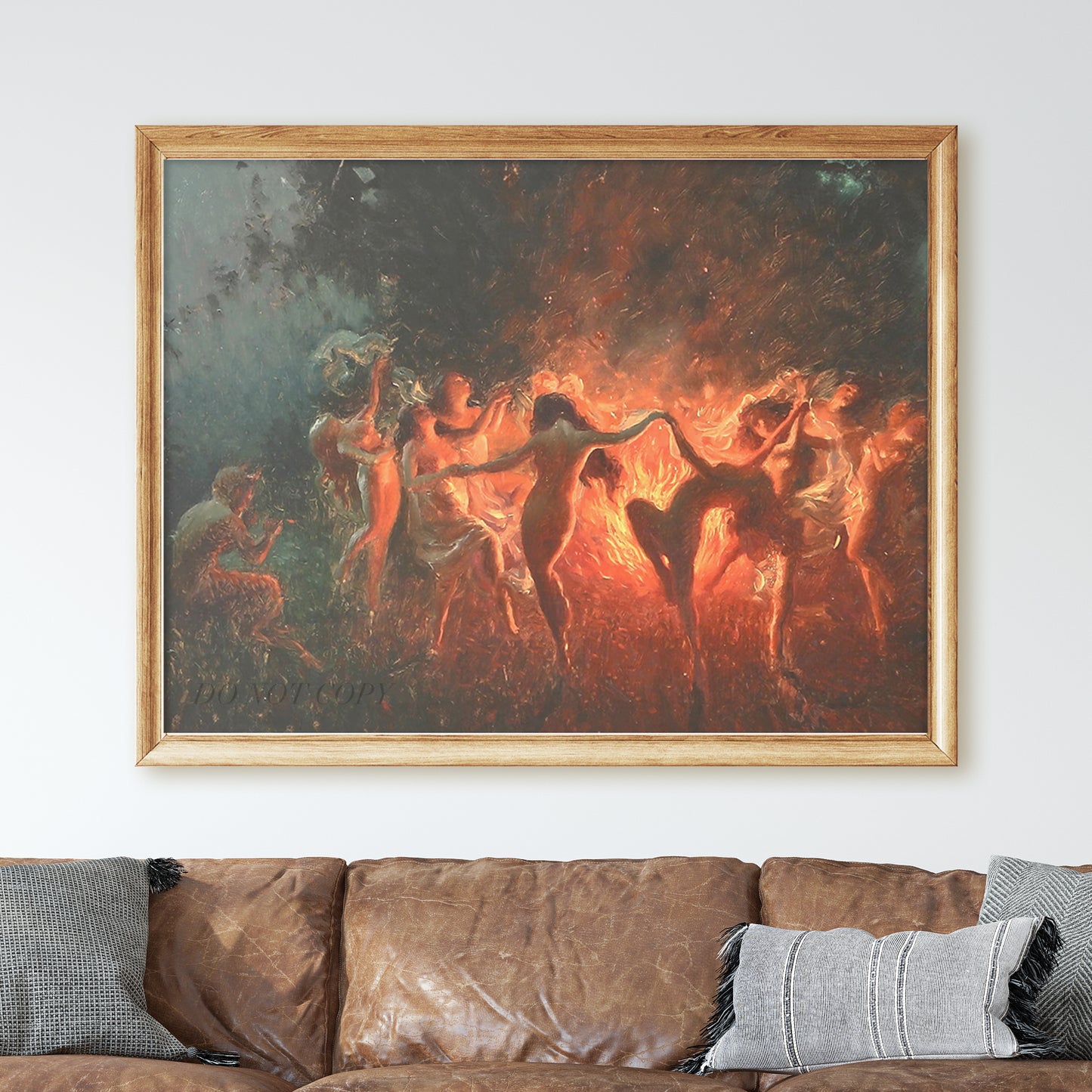 Fire Dance 1889 by Joseph Tomanek