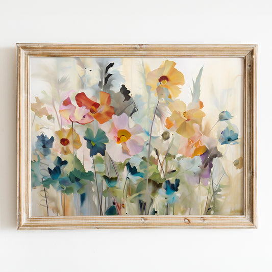 Flower Garden Abstract