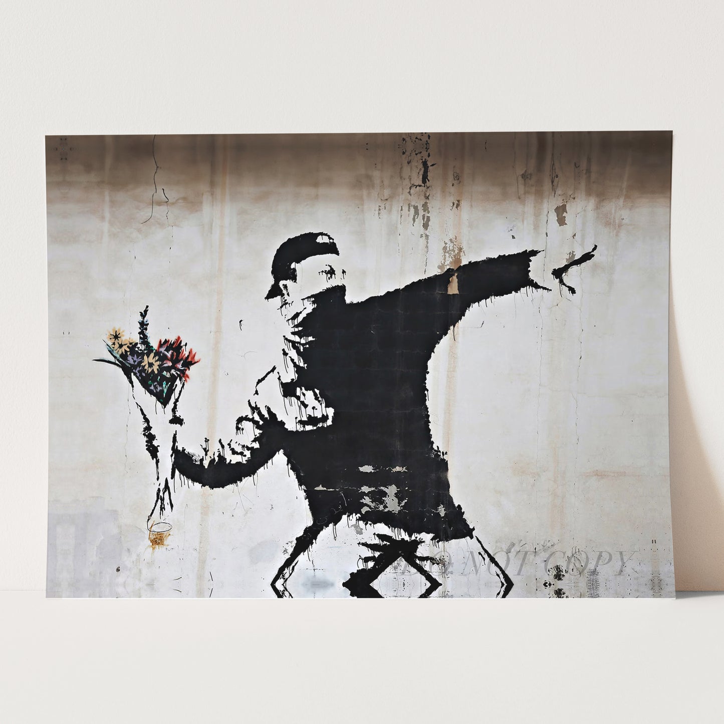 Flower Thrower Banksy