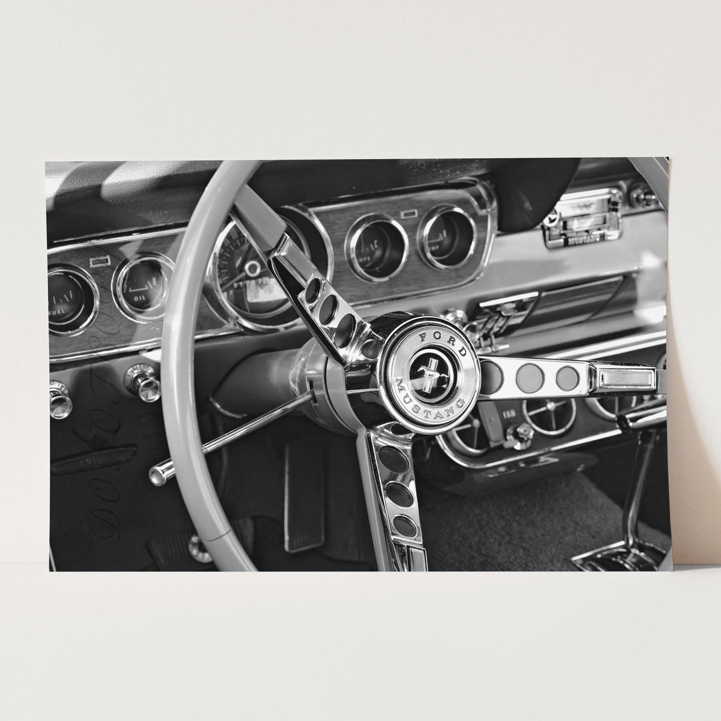 Ford Mustang Interior & Steering Wheel
