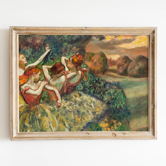Four Dancers (1899) by Edgar Degas