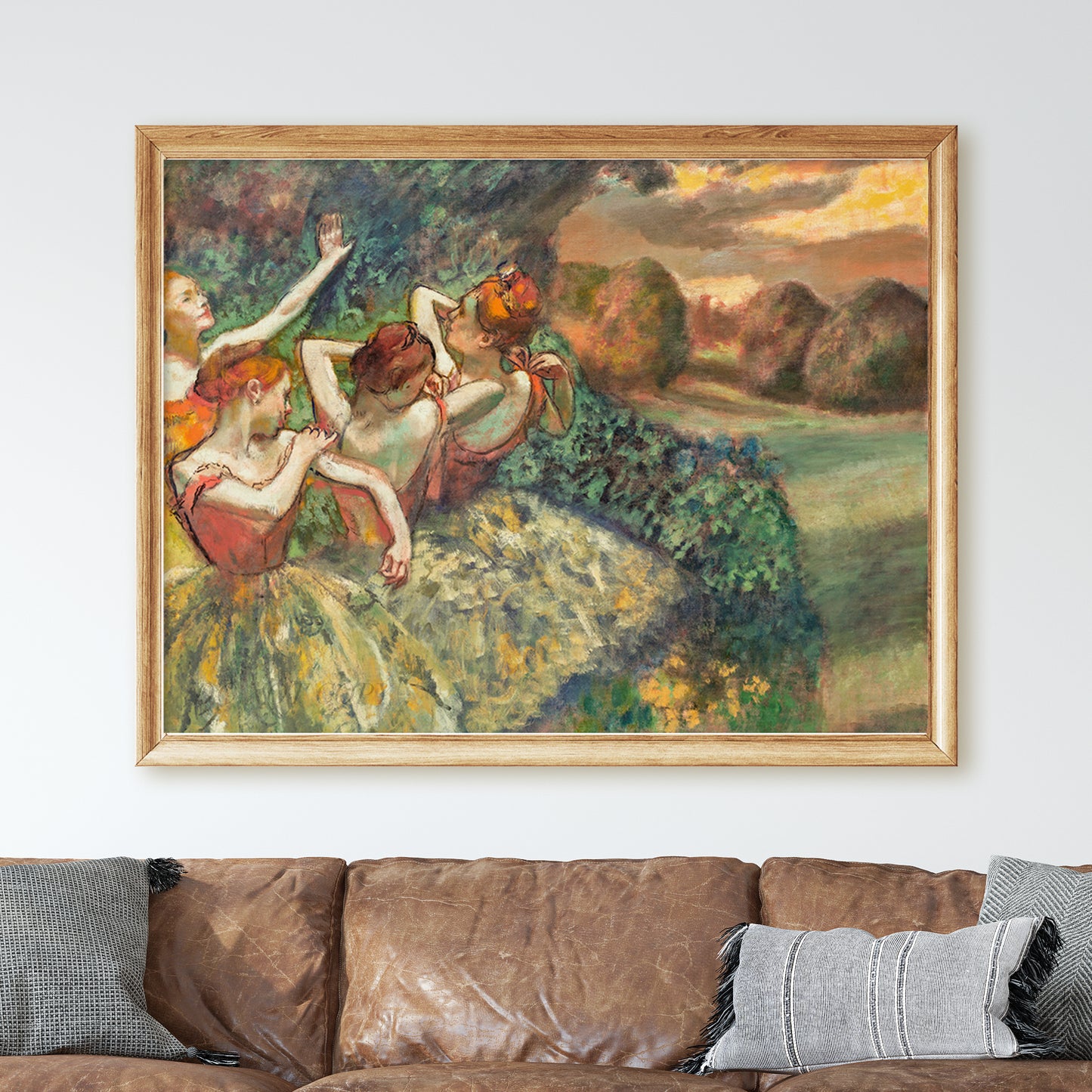 Four Dancers (1899) by Edgar Degas