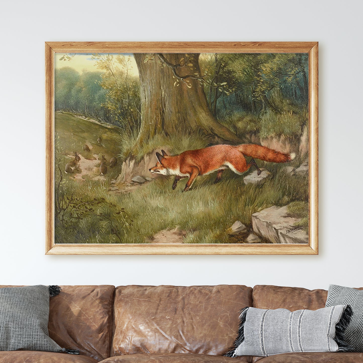 Fox Hunting Rabbits