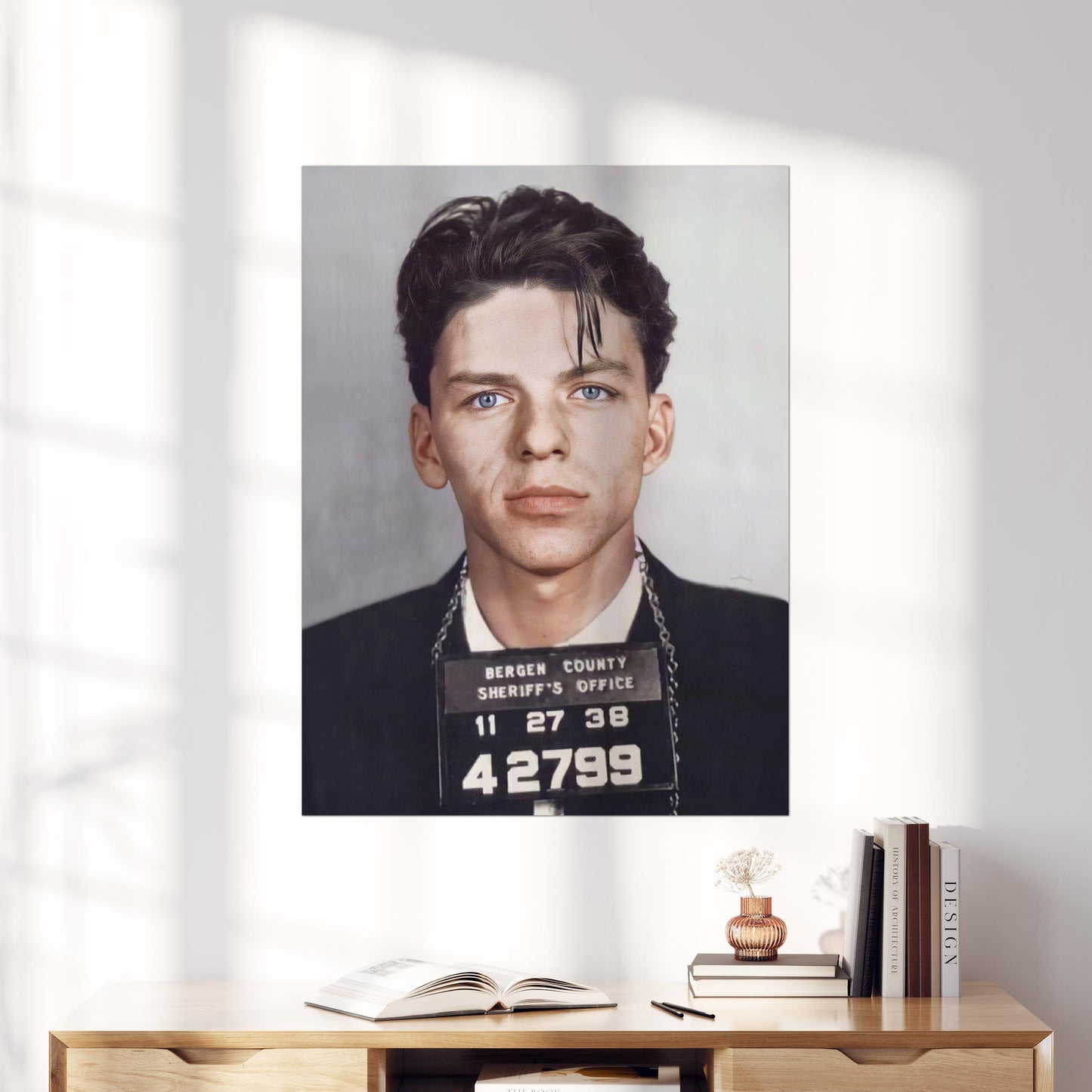 Frank Sinatra Mug Shot