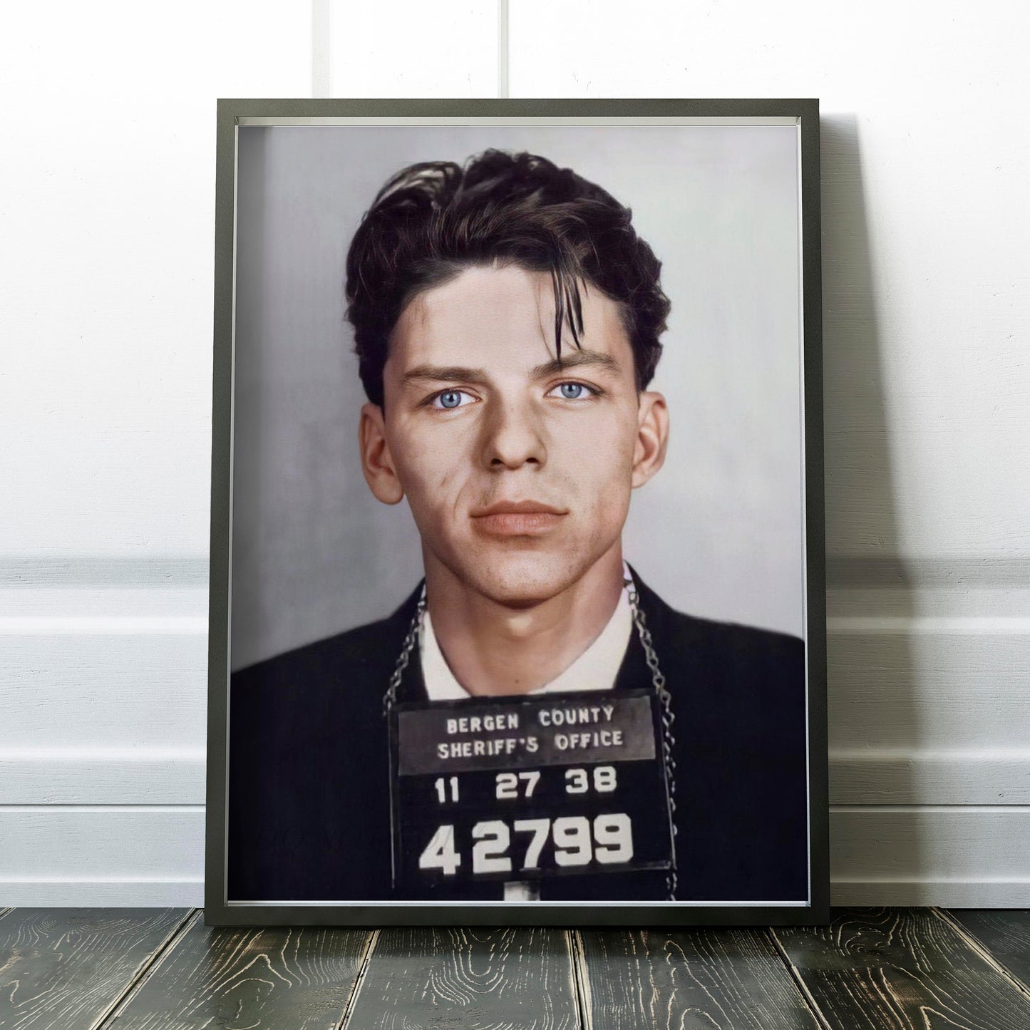Frank Sinatra Mug Shot