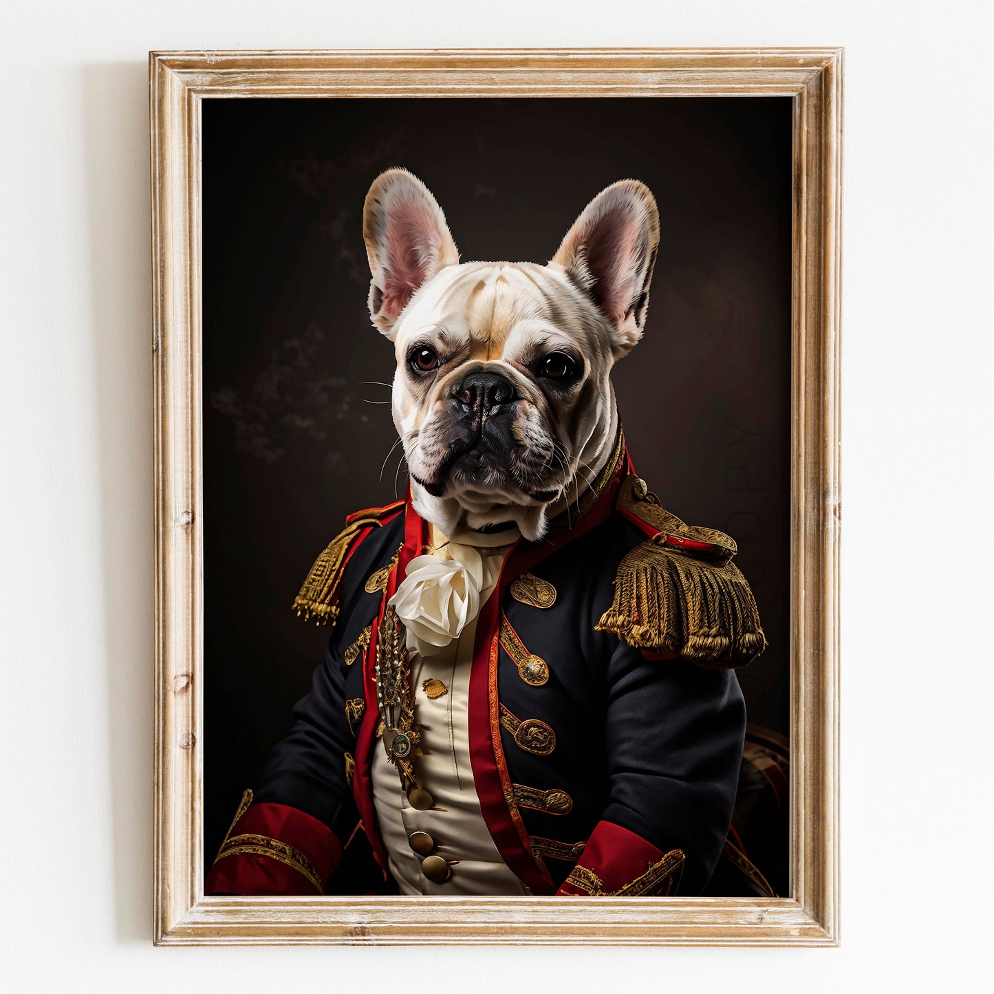 French Bulldog Aristocrat Portrait