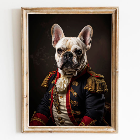 French Bulldog Aristocrat Portrait