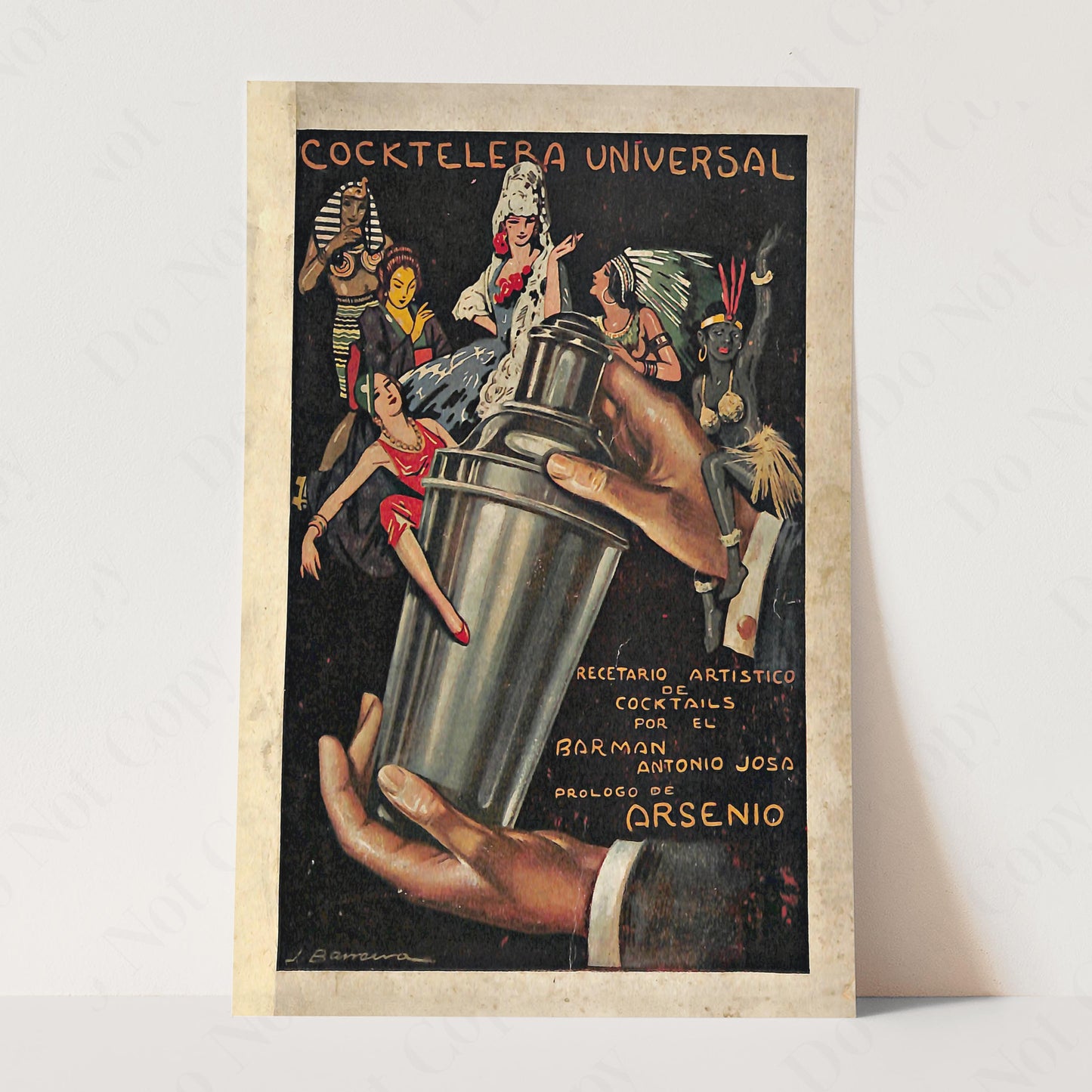 French Cocktail, Vintage Advertising
