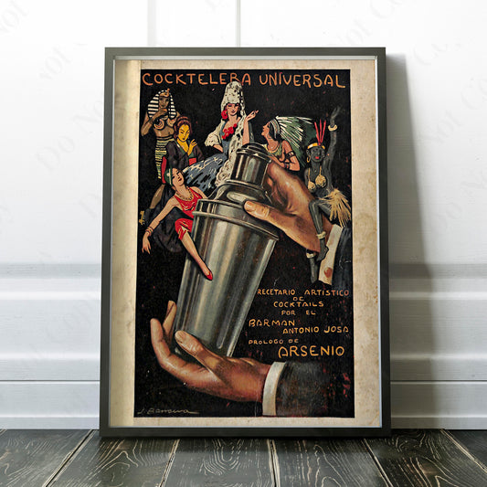 French Cocktail, Vintage Advertising