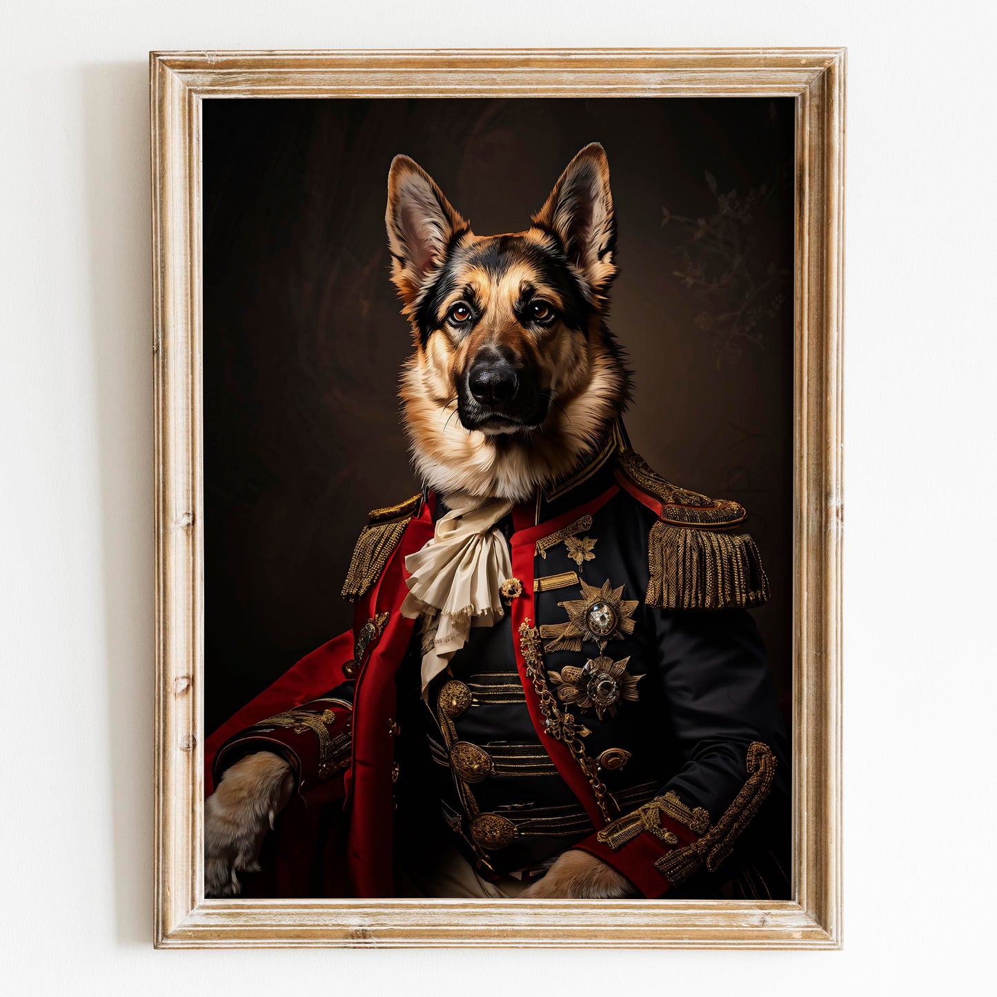 German Shepherd Aristocrat Portrait