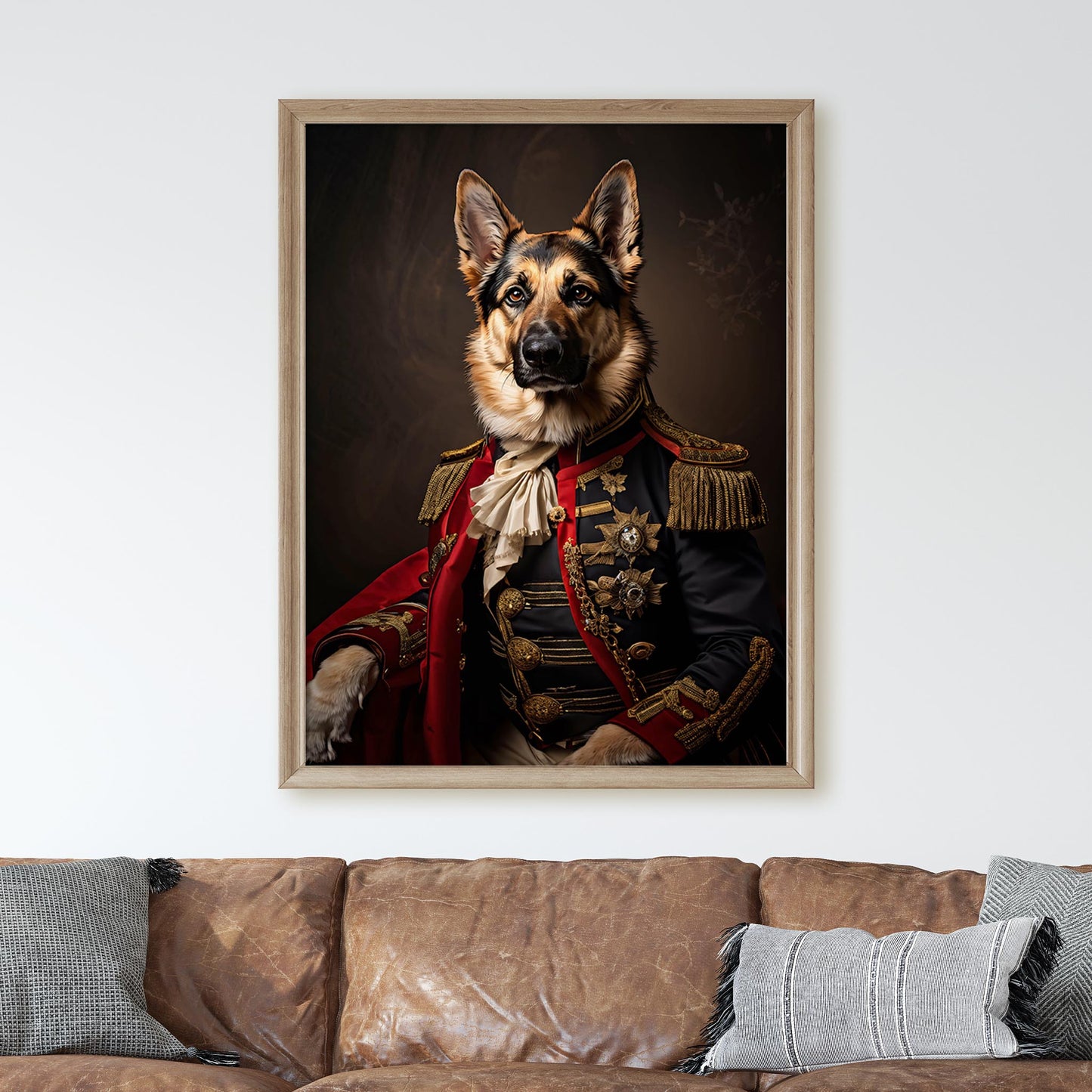 German Shepherd Aristocrat Portrait